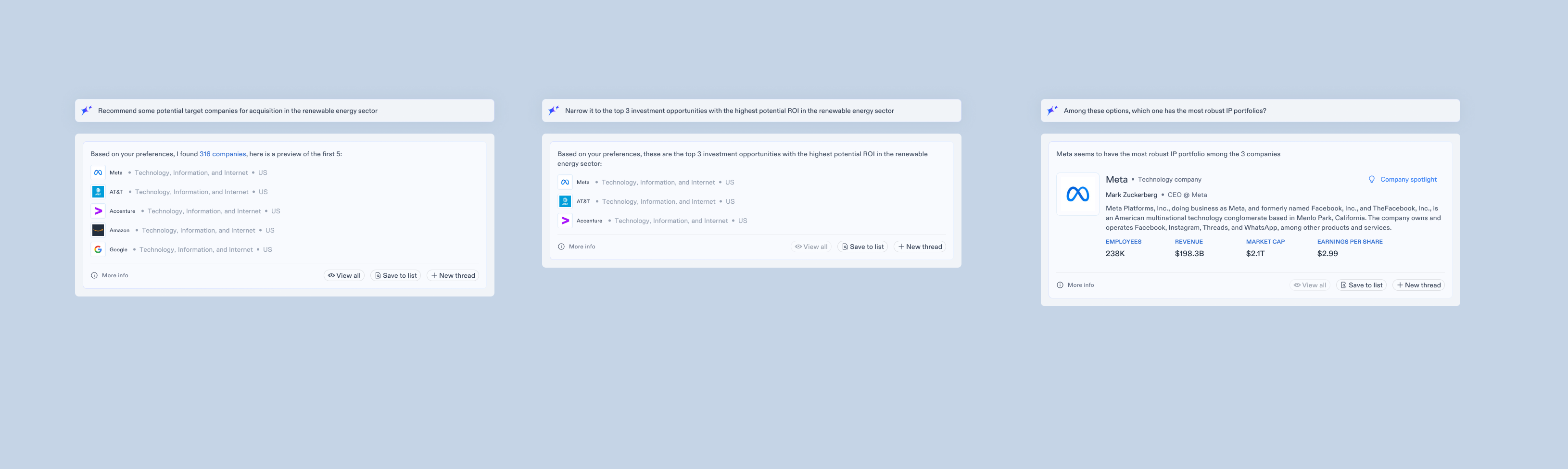 Structured AI answer with cited sources