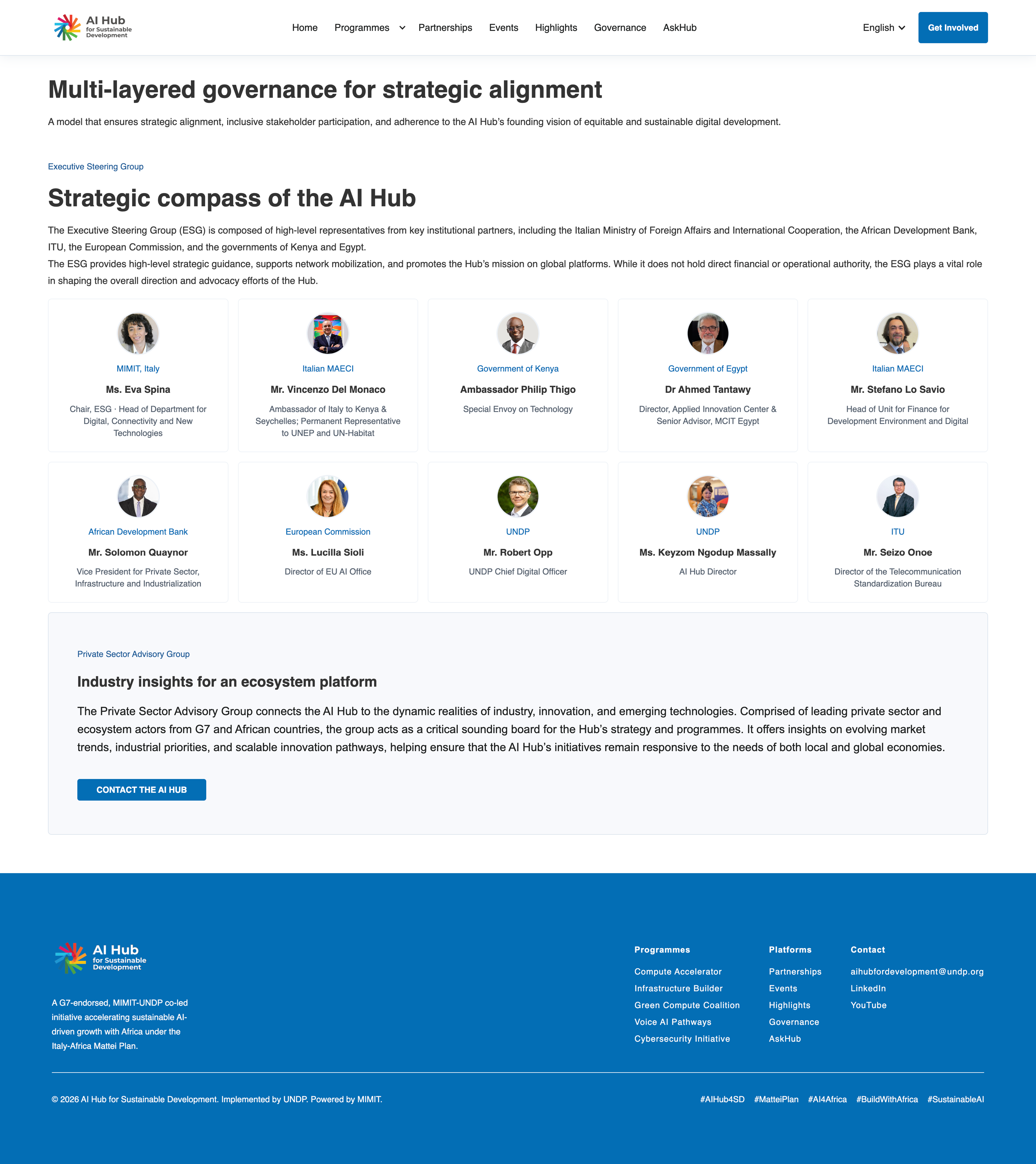 Dynamic Governance Index